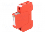 Surge arrester | Type 2 | Poles: 1 | 20kA | for DIN rail mounting