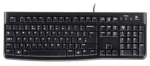 Computer keyboard Logitech  K120 Standard, Wired, EN/LT, 1.5 m, USB Port, Black, Lithuanian, 55 g