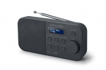 Interactive solution Muse  Alarm function, M-109DB, Portable radio, Black