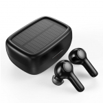 Wired speakers Choetech  Choetech TWS wireless headphones with solar panel black (BH-T09)