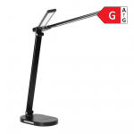 Interj&ouml;&ouml;ri Valgustid | Disainvalgustus // Lauavalgustid, T&ouml;&ouml;valgustid // ERGO LED, lampka biurkowa z ładowarką USB, 8W, 400lm, 3000-4000-6000K, zmiana barwy światła, funkcja ściemniania, czarna