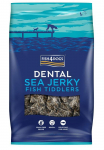 FISH4DOGS Dental Sea Jerky Fish Tiddlers - dog treat - 575g