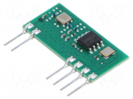 Module: RF | FM receiver | OOK | 433.92MHz | -111dBm | 3VDC | 4.3mA