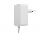 UNIVERSAL POWER SUPPLY - 12 VDC - 2 A - 24 W - CONNECTOR 2.1 x 5.5 mm - WHITE
