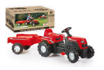 DOLU pedal tractor with trailer 8146 81469