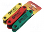 Wrench: imbus Torx&reg;-set | inch | 3pcs | Kit: 12587,12589,12634
