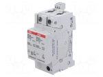 Surge arrester | Type 2 | Poles: 1+N | In 8/20us: 40kA | -40&divide;80&deg;C | IP20