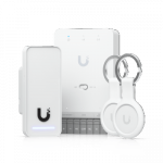 UBIQUITI G3 STARTER KIT. A SIMPLE, ALL-IN-ONE KIT FOR UNIFI ACCESS, DESIGNED TO MANAGE A SINGLE DOOR WITH ONE READER. SUPPORTS SEAMLESS SETUP AND APPLE TOUCH PASS FOR MODERN, SECURE ACCESS CONTROL