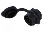 Connector: circular | socket | size 16 | 02 | male | PIN: 7 | 250V | 5A | IP67