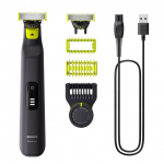 Razor Philips  Face and Body Shaver | QP6542/15 OneBlade Pro 360 | Operating time (max) 90 min | Wet & Dry | Lithium Ion | Black