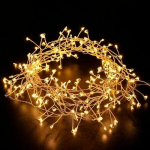 LED Christmas diode garland 20m on a metal wire Firecracker Lights, 600LED, warm white, IP44