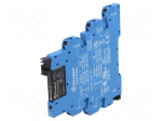 Relay: interface | SPDT | Ucoil: 24VAC,24VDC | 6A/250VAC | 6A/24VDC