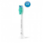Toothbrush Philips  Replacement brush heads | HX6018/87 Sonicare ProResults | Heads | For adults | Number of brush heads included 8 | Black