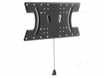 Holder | for wall mounting | 30kg | 32&divide;65" | black | permanent