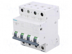 Circuit breaker | 400VAC | Inom: 25A | Poles: 3+N | Charact: B | 6kA | IP20