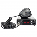 Escort HP 5500 CB raadiosaatja, multistandard, 4W, AM-FM, 12V/24V, ASQ, RF Gain