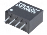 Converter: DC/DC | 1W | Uin: 3&divide;3.63V | Uout: 5VDC | Iout: 200mA | SIP4