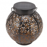 Lightings Elight  Garden Decor Solar IP65 LED Retro Latern shape hanging lamp (15x15cm) with dark sensor