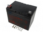 Re-battery: acid-lead | 12V | 34Ah | AGM | maintenance-free