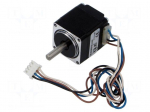 Motor: DC | 2-phase,bipolar,stepper | 24&divide;48VDC | 0.061Nm | IP40 | 0.67A