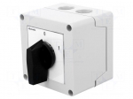 Switch: cam switch | Stabl.pos: 2 | 20A | 0-1 | Mounting: in housing