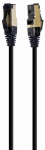 Cable Gembird S/ FTP Cat. 8 LSZH Patch Cord Black 10 m