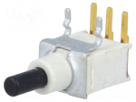 Switch: push-button | Pos: 2 | SPDT | 0.02A/20VAC | 0.02A/20VDC | &Oslash;5mm