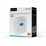 S&uuml;sinikmonooksiidi (CO) detektor Connect S10 Wi-Fi, LCD ja Tuya Smart toega