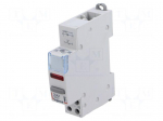 Pushbutton switch | 250VAC | 20A | for DIN rail mounting | bistable