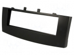 Radio mounting frame | Mitsubishi | 1 DIN | black