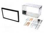 Universal mounting half frame | 2 DIN | Citro&euml;n,Ford,Mercedes