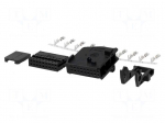 Kit | plug | RNS | PIN: 18 | black | 10 pins