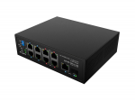 Lanberg | Switch PoE 4xBT 4xAT SFP/ETH Din Unmanagment Fast Ethernet | ILFE-8P-1GE-1S-120 | Unmanaged | Din rail