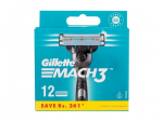 Gillette Mach3 Replacement blade 12pc / XXL