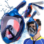 Spordiks ja aktiivseks puhkuseks // Spordikaubad ja varustus // Maska do nurkowania snorkelingu na całą twarz do wody l/xl pełnotwarzowa - sr255