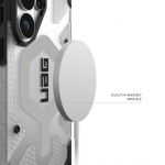 Urban Armor Gear Pathfinder mobile phone case 17.5 cm (6.9") Cover Silver