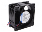 Fan: DC | axial | 80x80x38mm | 130m3/h | 55dBA | ball bearing | 8400rpm