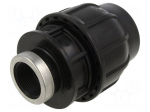 Splice terminal: clamping | Thread: G 1 1/4" internal | 63mm | Plast