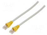 Patch cord | S/FTP | Cat 6a | RJ45 plug,both sides | stranded | Cu | 3m