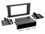 Radio frame | Porsche | 2 DIN | black
