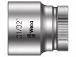 Socket: 6-angles | socket spanner | HEX 31/32" | 1/2" | 37mm | Zyklop