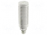 Sound suppression silencer | R 1 1/2" | outside | 10bar | 30dB | 580g