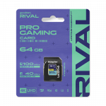V&auml;lised salvestusseadmed // M&auml;lukaardid ja lugejad // Karta pamięci microSD 64 GB V30 UHS-III Goodram Rival z adapterem