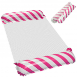 RoGer Inflatable Beach Hammock Float Pink