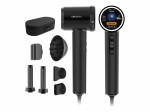 Cecotec Hair Dryer | DryGlam Waves i-Sensor Pro | 1600 W | Number of temperature settings 4 | Ionic function | Black | Diffuser nozzle