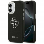 Case Guess Grained Big 4G Classic Logo for iPhone 17 / black