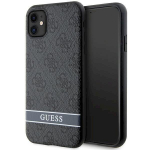 Guess GUHCN61P4SNK Hardcase 4G Stripe for iPhone 11/XR / grey