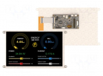 Display: TFT | 10.1" | 1280x800 | 32MBFLASH,32MBPSRAM | 1000cd/m2
