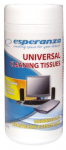 Esperanza ES105 Universal cleaning wipes 100pcs