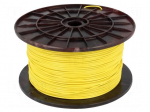 Filament: PLA | 1.75mm | yellow | 200&divide;235&deg;C | 1kg | &plusmn;0,05mm